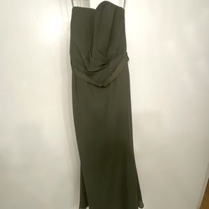 Semi formal/formal/bridesmaid/ wedding dress!Olive